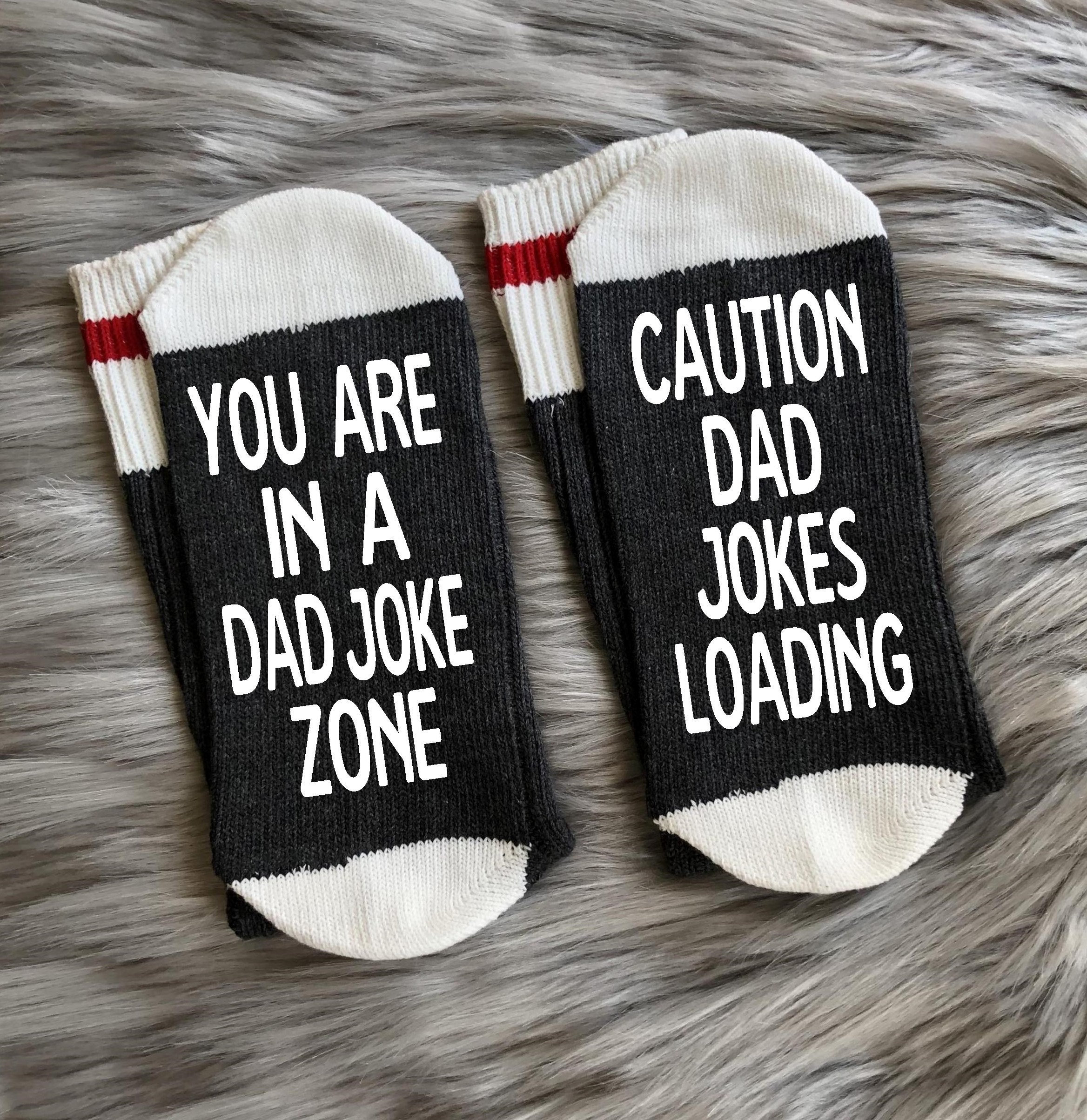 Dad Jokes Socks My Jokes Are Officially Dad Jokes Funny Dad Etsy UK