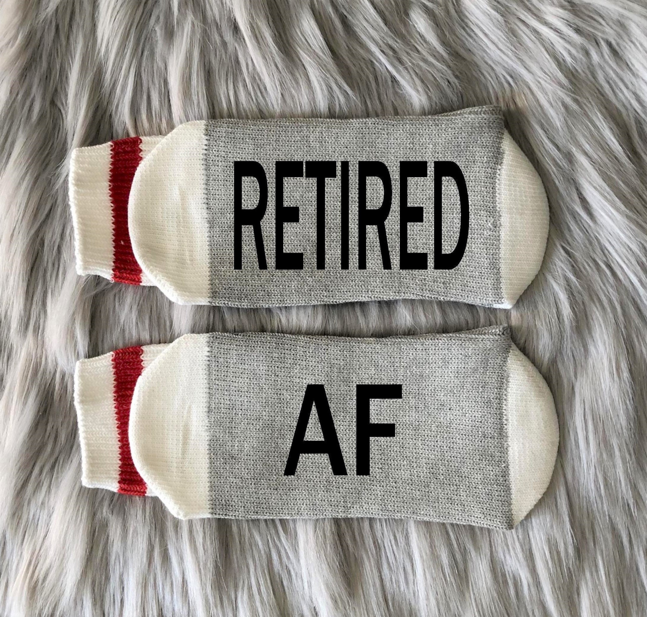 Retirement SocksRetired AFRetirement GiftRetired Etsy