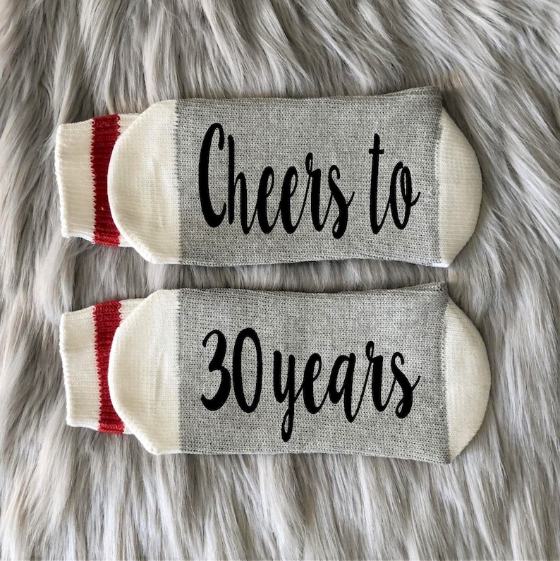 Thirty AF Socks30th Birthday-Birthday Socks-30th Birthday Gift-Best Friend Birthday Gift image 3