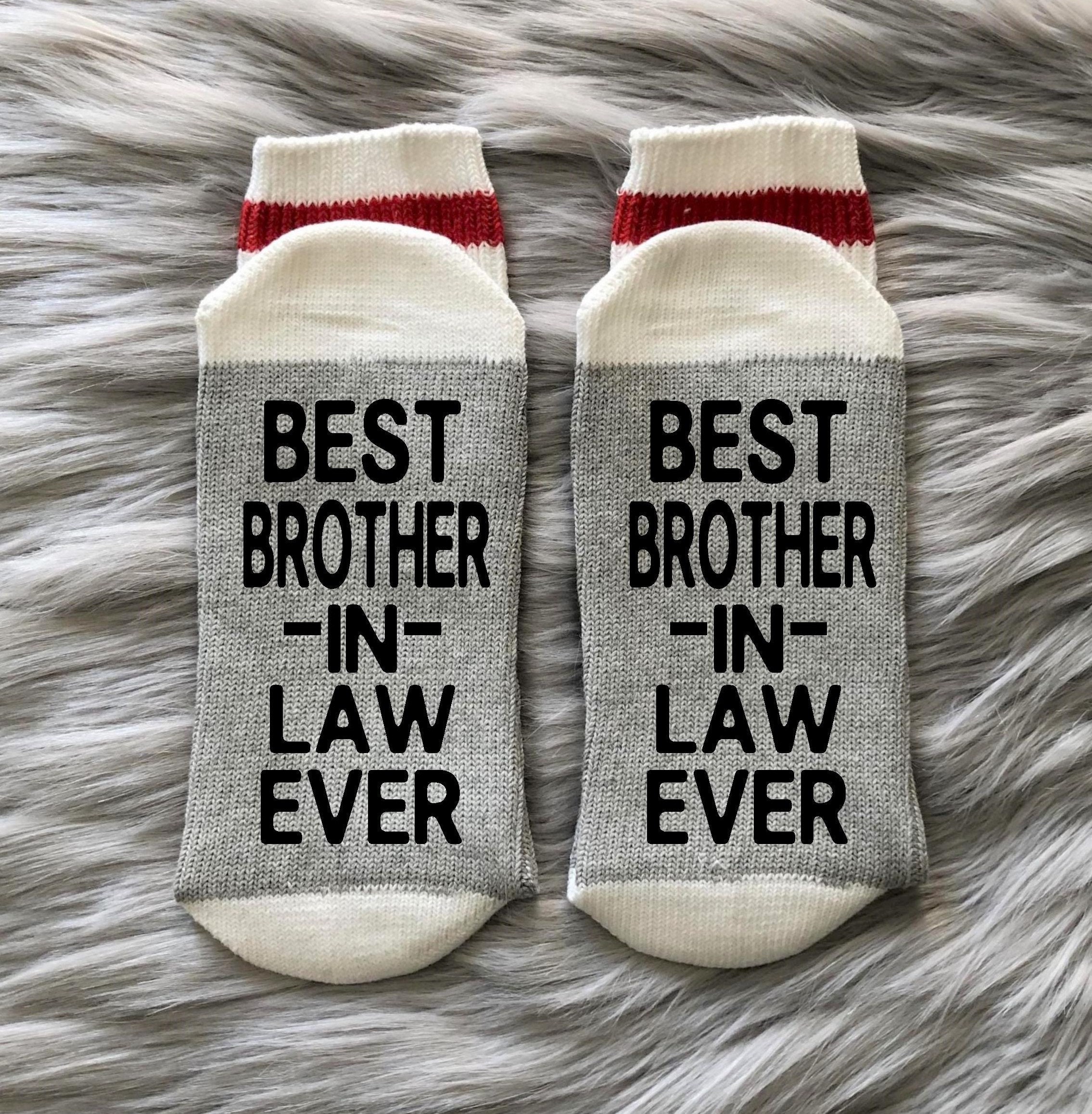 Best Brother In Law Ever Socks - Gift for Brother In Law - Family Gifts