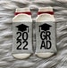 2022 Grad-Grad Socks-Class of 2022-Graduation Gift-Grad Squad-Graduation Party-College Grad Gift-High School Grad 