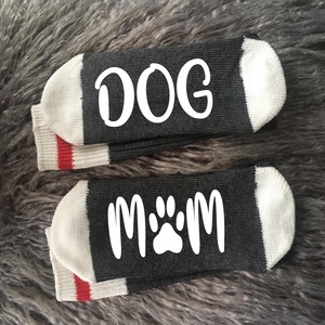 Dog Mom Socks Dog Mom Gifts-Pet Gifts-Dog Lover Gift-Dog Mama-Funny Dog Gifts-Mom Birthday Gift image 3