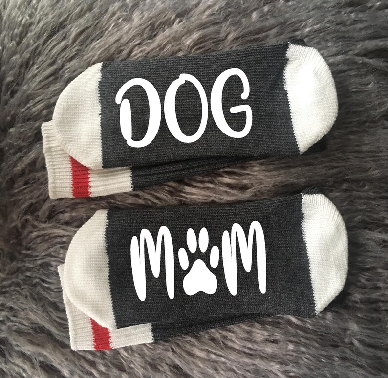 Dog Mom Socks Dog Mom Gifts-Pet Gifts-Dog Lover Gift-Dog Mama-Funny Dog Gifts-Mom Birthday Gift image 3