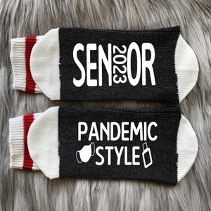 Pandemic Graduation Socks-2023 Grad-Graduation Socks-Class of image 2