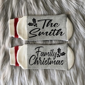 Christmas Socks 2025 - Family Christmas Socks - Personalized Christmas Gifts -Christmas Couple Gift - Christmas Party Gift -Stocking Stuffer