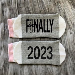 Pandemic Graduation Socks-2023 Grad-Graduation Socks-Class of image 3