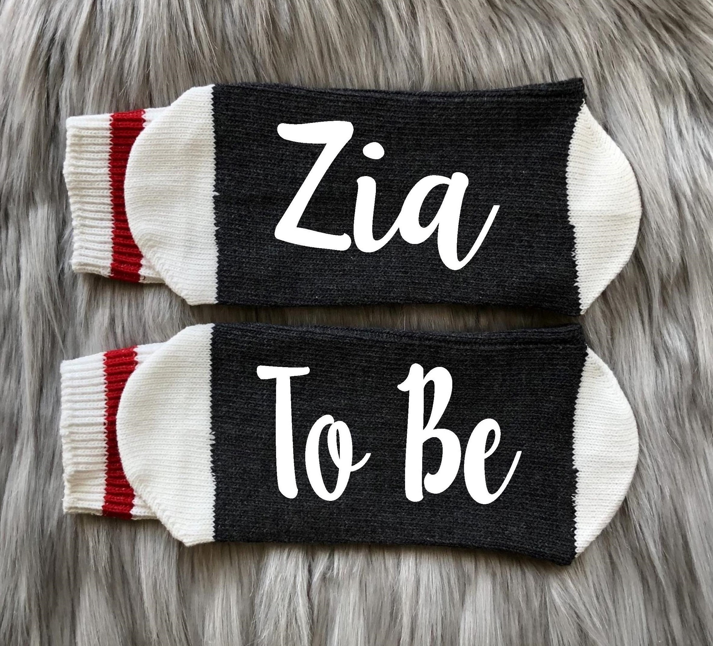 Custom Ziabest Zia Everzia Giftszia Sockszia to Beaunt Etsy