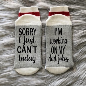 New Mom Gifts-Socks-Sorry I Just Can't Today I'm Growing a Tiny Human-Mom Socks-Mom to Be Gift-Pregnancy-Baby Shower Gift-Gift for New Mom image 2