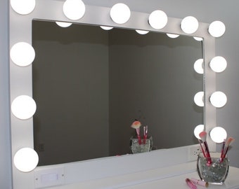 Vanity Mirror Vanity Mirror, Small Cream Vanity Mirror With Lights And Bluetooth