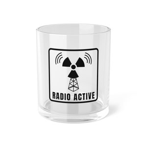 HAM "Radio Active" Bar Glass