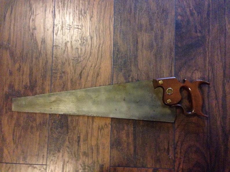 VERY RARE Antique Disston Saw No7 Circa1880s Etsy