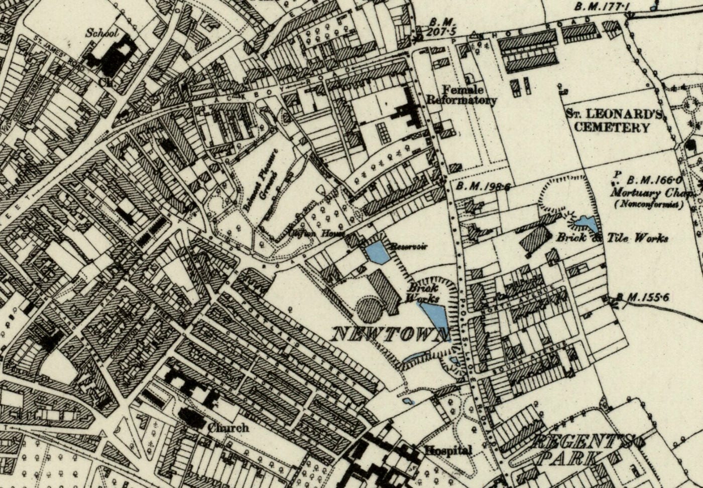 1876 Map Scan Exeter England UK Highresolution Etsy