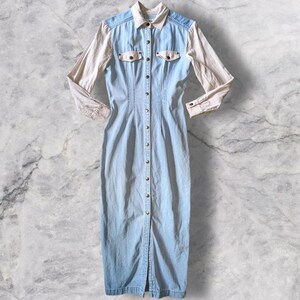 paris blues dress Sequined midi dress in Blue for Women