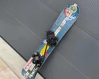 Crazy Creek Road Gear Snowboard – Vintage-Snowboard aus den 1990er Jahren