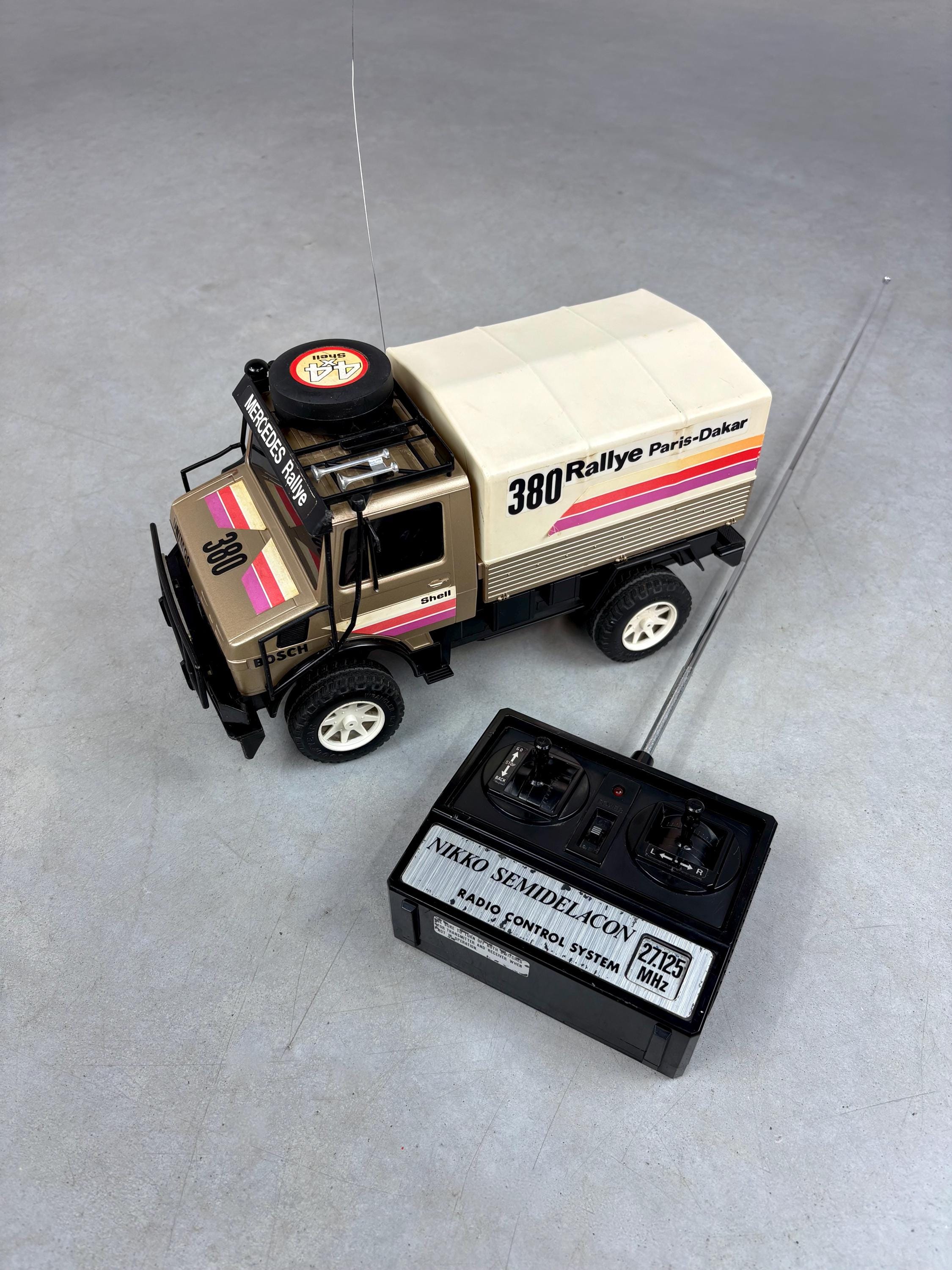 ニッコーラジコン 1/16 ニッコー ラジオコントロール ウインチ ランクル 4WD 1984年 昭和
