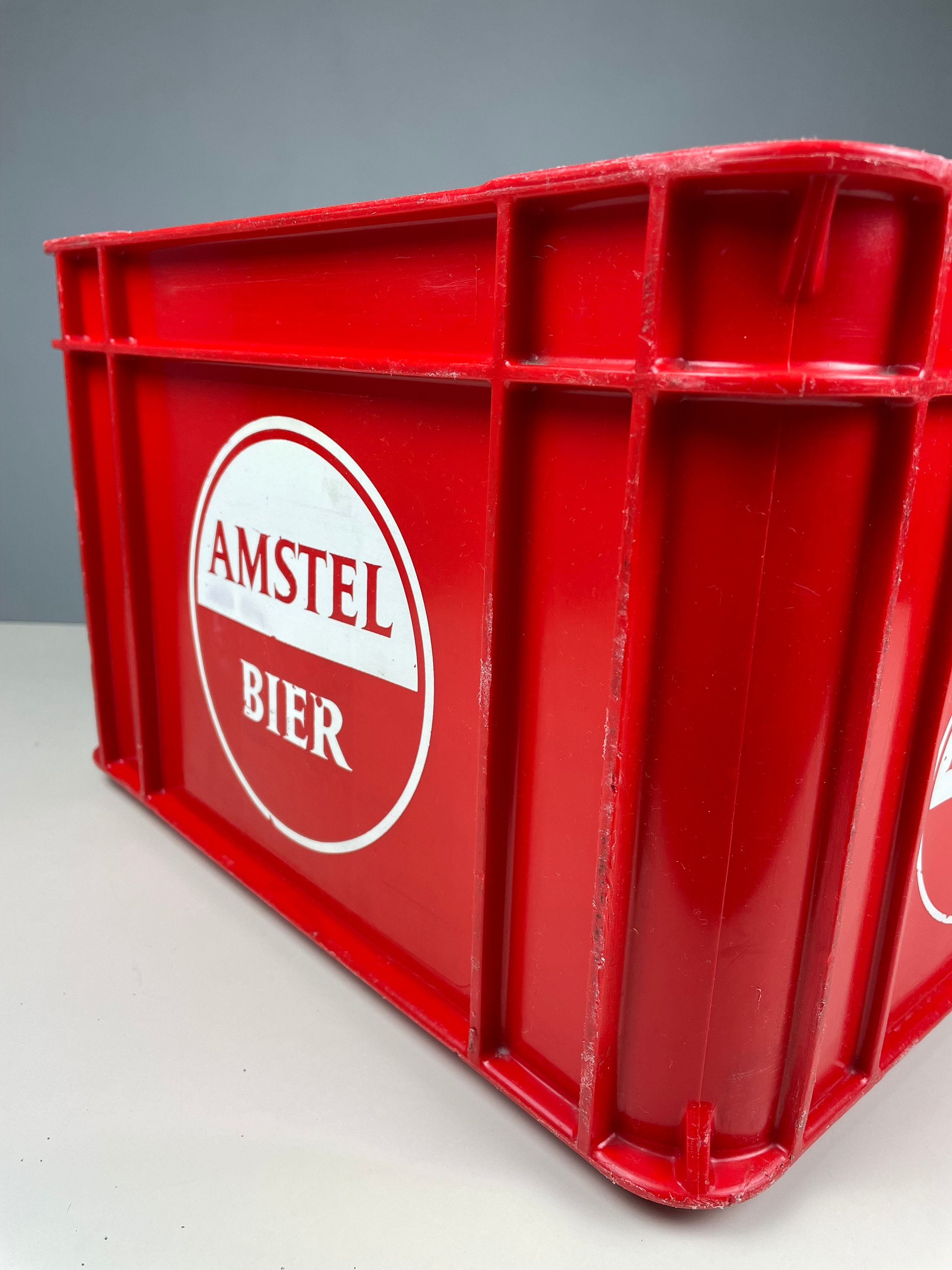 Old Plastic Beer Crate From 1969 - Amstel WIVA Rotterdam - Vintage