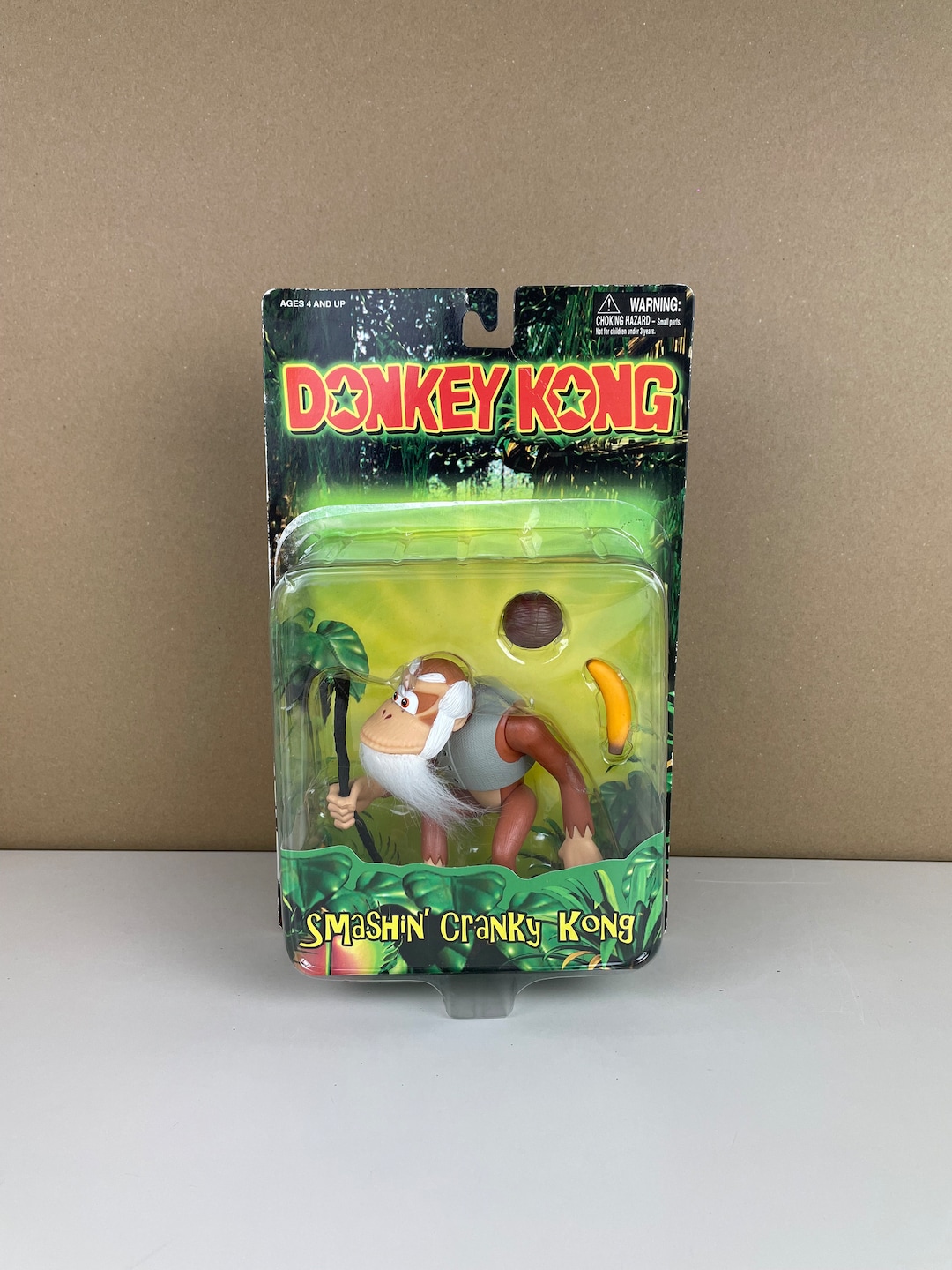 Donkey Kong Smashin' Cranky Kong Boxed Vintage 1999 Nintendo Toy  Computer Game Heroes