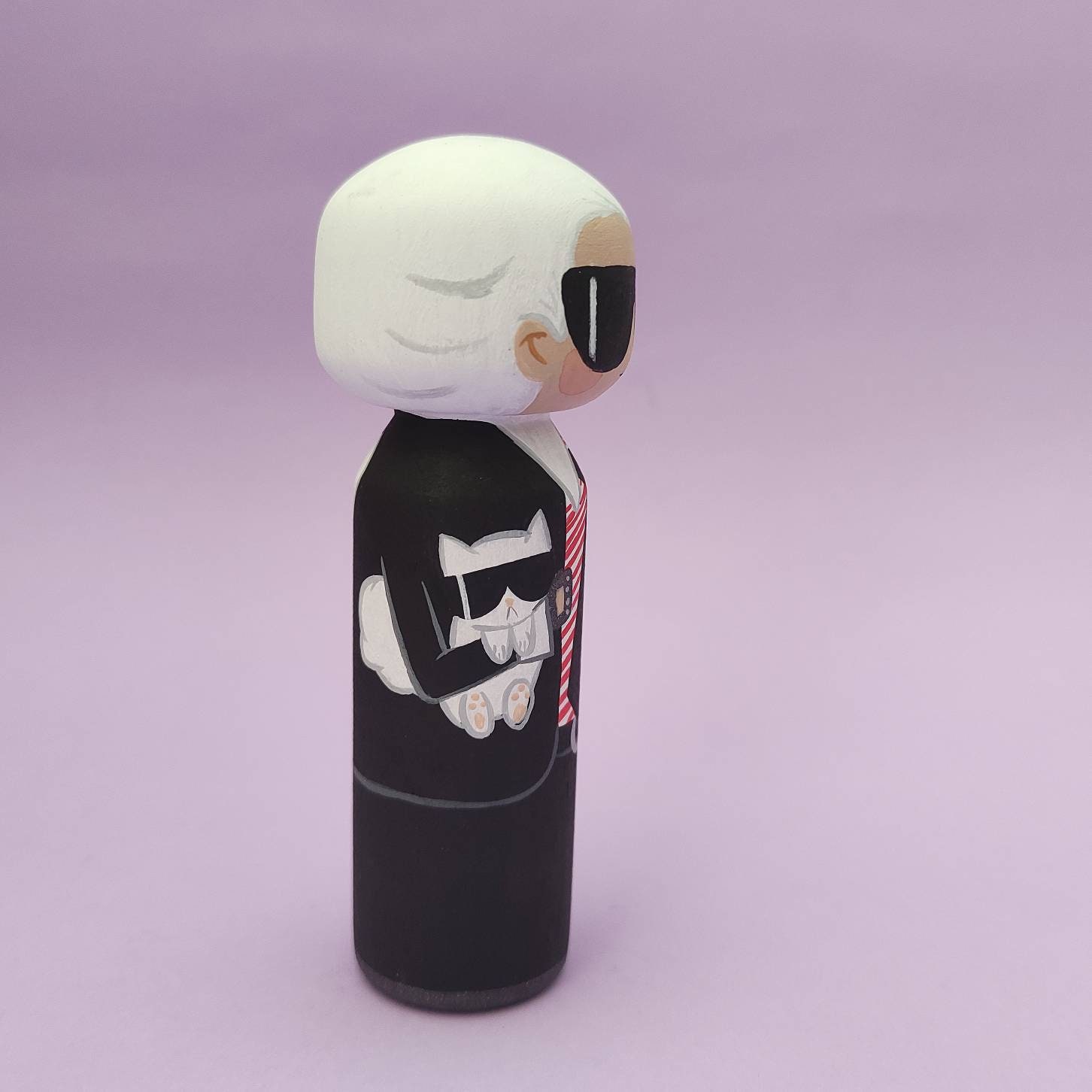 Karl lagerfeld online wooden doll