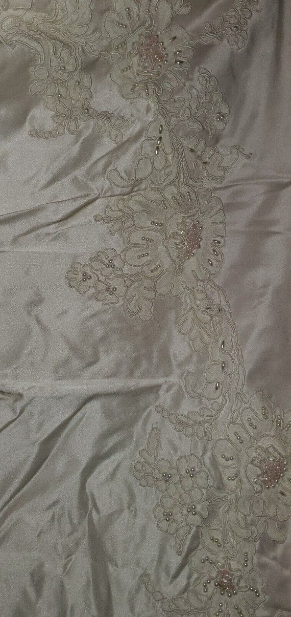 Wedding Dress Cloak Jacket Coat Bridal Sweep Trai… - image 10