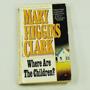 Mary Higgins Clark Where Are The Children? Paperback Thriller Suspense Mystery