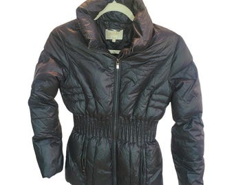 Laundry Black Puffer Zip Jacket XS