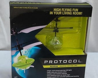 Protocol Aura X Led Lights Durable Remote Control Ufo Red O/s UPC