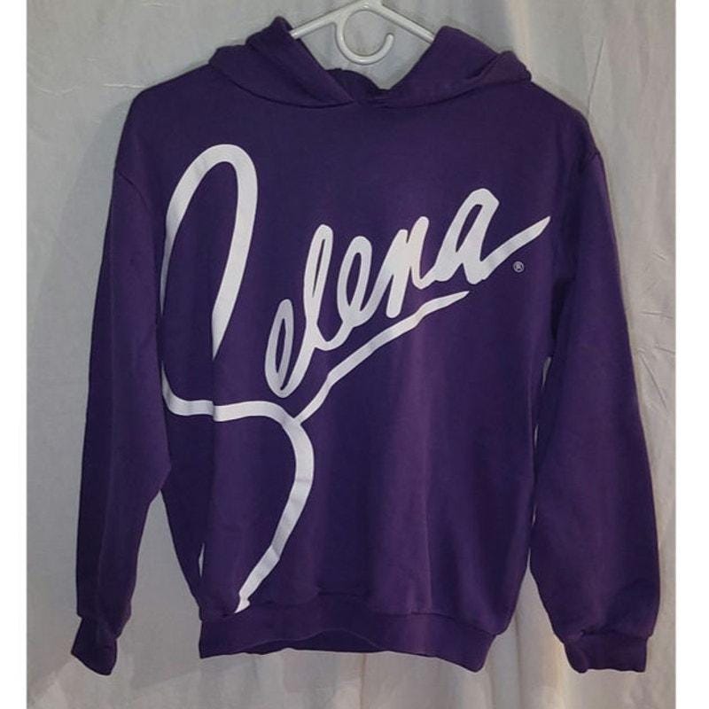 Selena purple hoodie shop