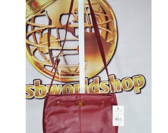 Brand New Etienne Aigner Red Leather Shoulder Bag