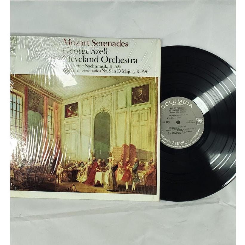 Mozart Serenades George Szell Cleveland Orchestra Vinyl LP