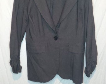 Metaphor Black Blazer Size XL