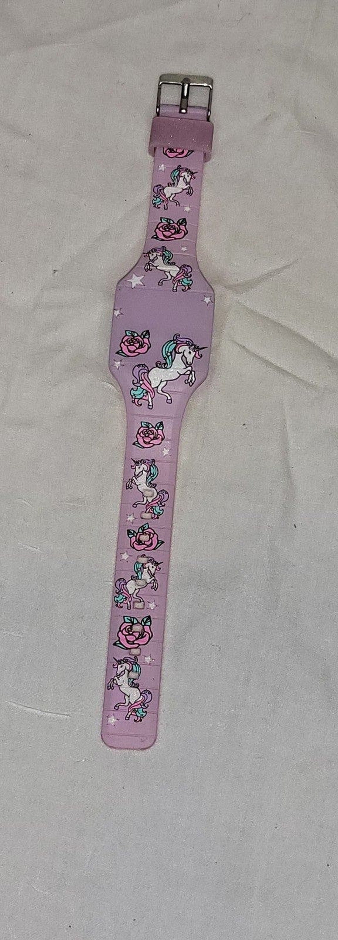 Babyhug Analog Watch with Unicorn Print - Blue