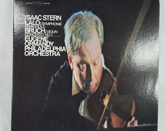 Isaac Stern Lalo Symphonie Espagnole Bruch Violin Concerto Columbia MS 7000 LP