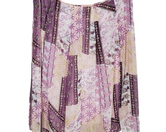 Barbara Garfield Pastel Pink Lined Skirt Size 16