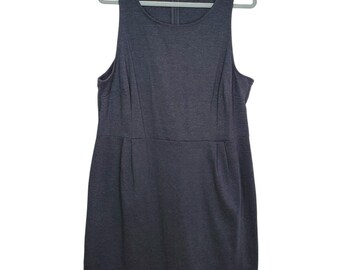 Old Navy Dark Gray Sleeveless Zip Back Dress NWT XXL Petite