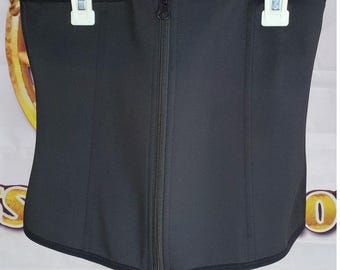 Black Waist Trainer Corset Shapewear Large