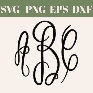 Monograma del círculo maestro - SVG