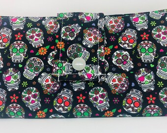 Crazy Skeleton Women’s Fabric Wallet
