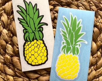 Ananas | vinyl geschnitten und geschichtete Abziehbilder