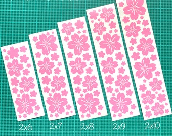 Cherry blossoms • Sakura vinyl decal sheet