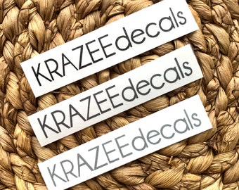 Lassen Sie Ihren Namen oder Wort in diese niedliche minimalistische Schriftart schneiden