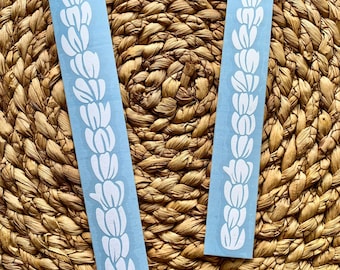 Pikake Lei strip • vinyl cut decals