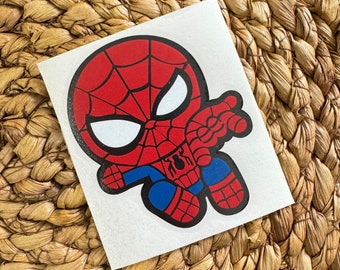 simpatico adesivo in vinile SPIDERMAN per bambini