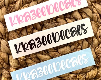 Dein Name oder Wörter in dieser süßen Schriftart
