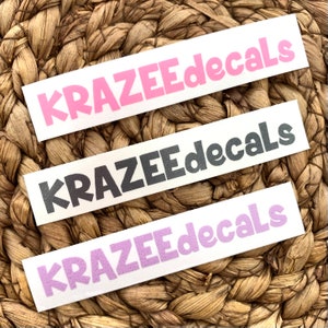 Your name/word up to 8 letters in this cute font