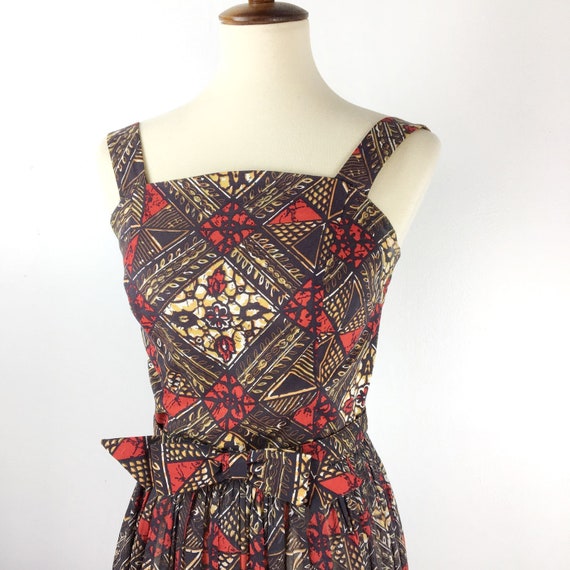 Vintage Gay Gibson Day Dress Small