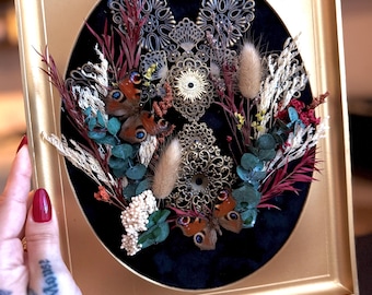 Baroque Butterfly Shadow Box