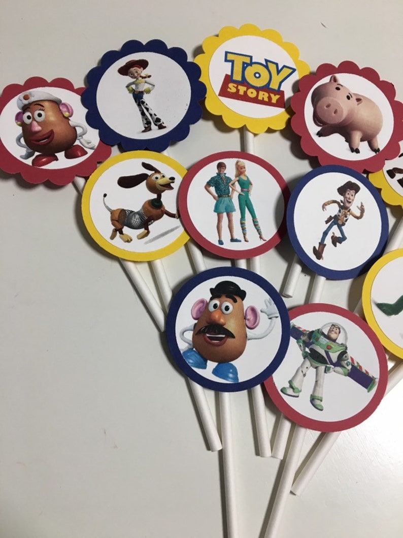 toy story cupcake topper