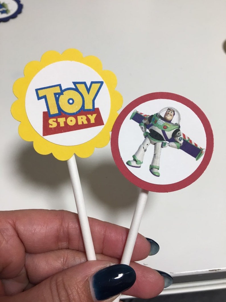 toy story cupcake topper
