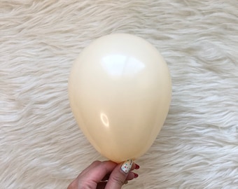 Mini Latex Balloons Blush Balloons 5 Inch Mini Balloons/ Small Latex Balloons/ Pastel Balloons/ Bachelorette Party Decors/ Birthday Balloons