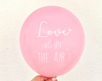 Love is in the Air Bachelorette Decorations Balloon Set of 5 - Bachelorette Party Decorations -  Bachelorette Balloons